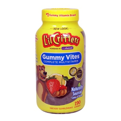 8折！L'il Critters Gummy Vites 复合维生素小熊软糖 190粒