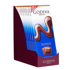 Godiva 歌帝梵 丝滑牛奶巧克力排 10件 90g/件