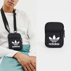 【凑单好物】adidas Originals 三叶草黑色小背包