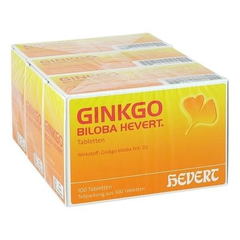 【满减3欧+免邮不限重】提高记忆力改善*！Ginkgo 金纳多银杏提取营养片 300片