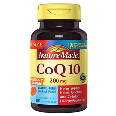 【美亚自营】Nature Made CoQ10辅酶Q10 200mg 80粒 保护*