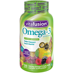 【美亚自营】Vitafusion Omega-3 维生素*油莓果味软糖