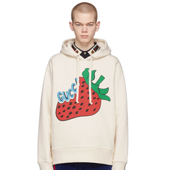 Gucci 草莓图案卫衣