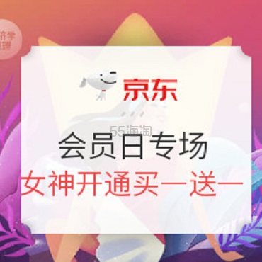 【买一赠一】促销活动：京东 PLUS DAY 会员日专场
