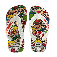 H*aianas Kids Mario Bros Flip-Flop 童款夹脚拖鞋