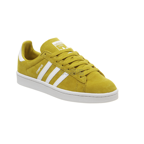 【码全】Adidas Campus 阿迪达斯黄绿色麂皮运动鞋