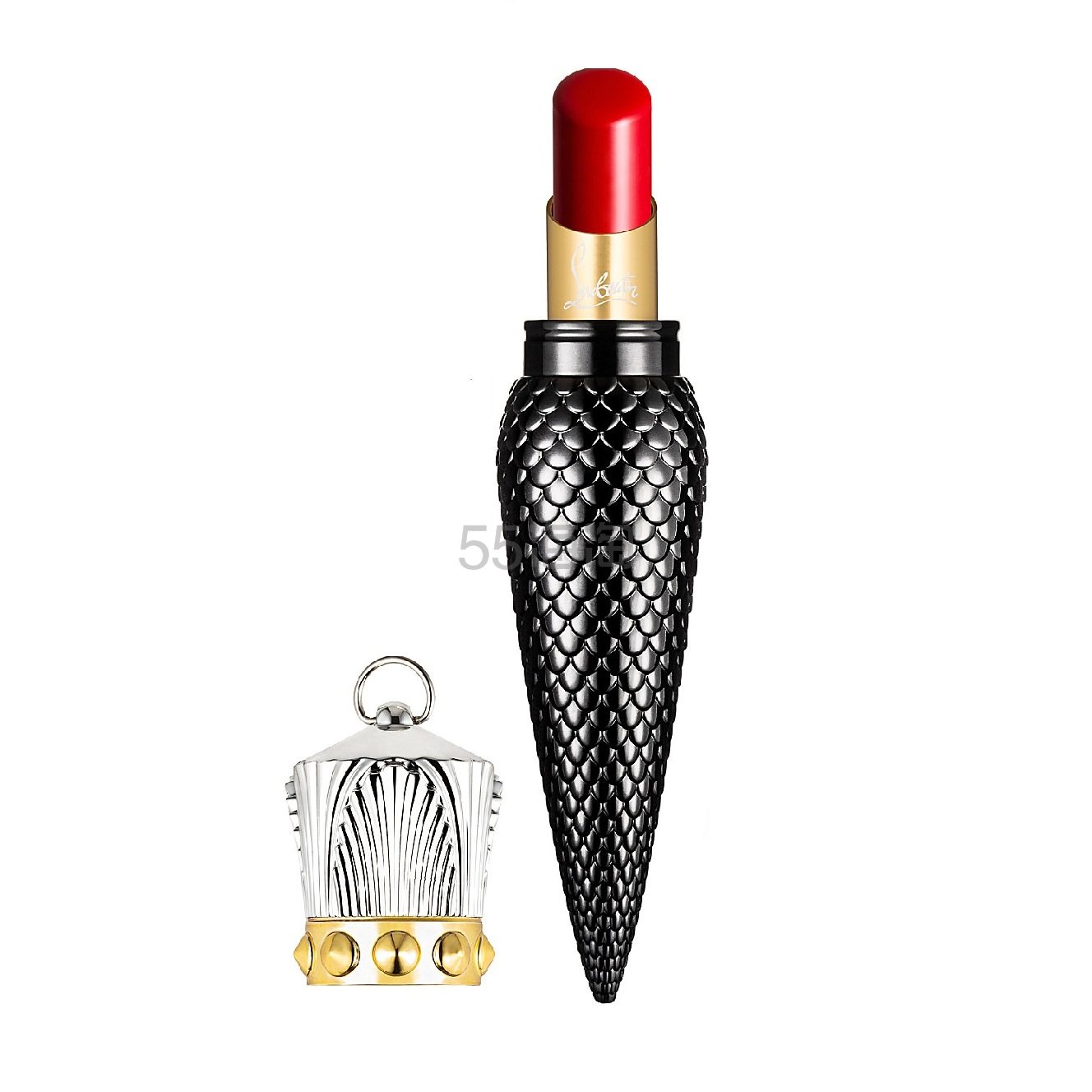 补货christianlouboutin萝卜丁黑管唇膏001s水润款