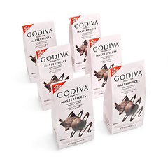 【补货啦】Godiva 歌帝梵 心形黑巧克力套装 6件 17个/件