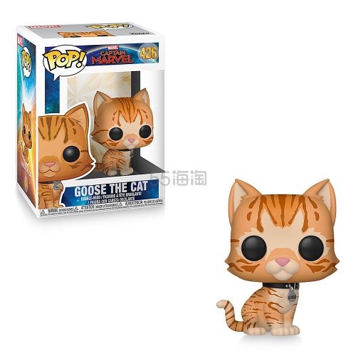 镇宅“噬元兽”！Funko Pop 《惊奇队长》Goose 公仔