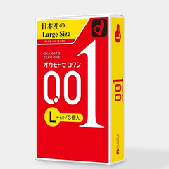 【日亚自营】OKAMOTO 冈本 001避孕套 L 3个