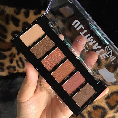 NYX Ultimate 迷你6色眼影盘 #Warm Neutrals