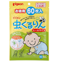 【日亚自营】Pigeon 贝亲 婴儿驱蚊贴 60枚