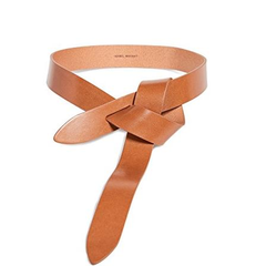 Isabel Marant Lecce Leather Belt 打结设计腰带