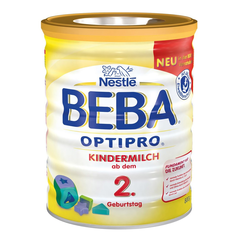 Nestle 雀巢 Beba 贝巴 Optipro 超级能恩婴幼儿奶粉 2+段 800g