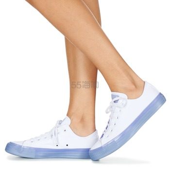【大码福利】免邮中国！Converse 匡威 Chuck Taylor All Star 白色帆布鞋