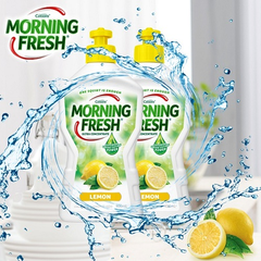 【天猫直营】MORNING FRESH 超浓缩洗洁精洗碗液柠檬香 400ml*2