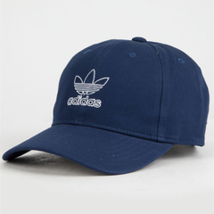 4折！再降价！Adidas Originals 三叶草 海军蓝色棒球帽