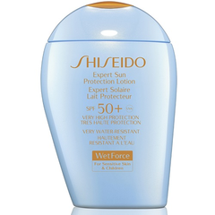 【可直邮】Shiseido 资生堂 新艳阳*霜 浅蓝胖子 温和*肌/儿童可用 100ml
