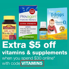 Walgreens：全场热卖品牌维生素&营养补剂