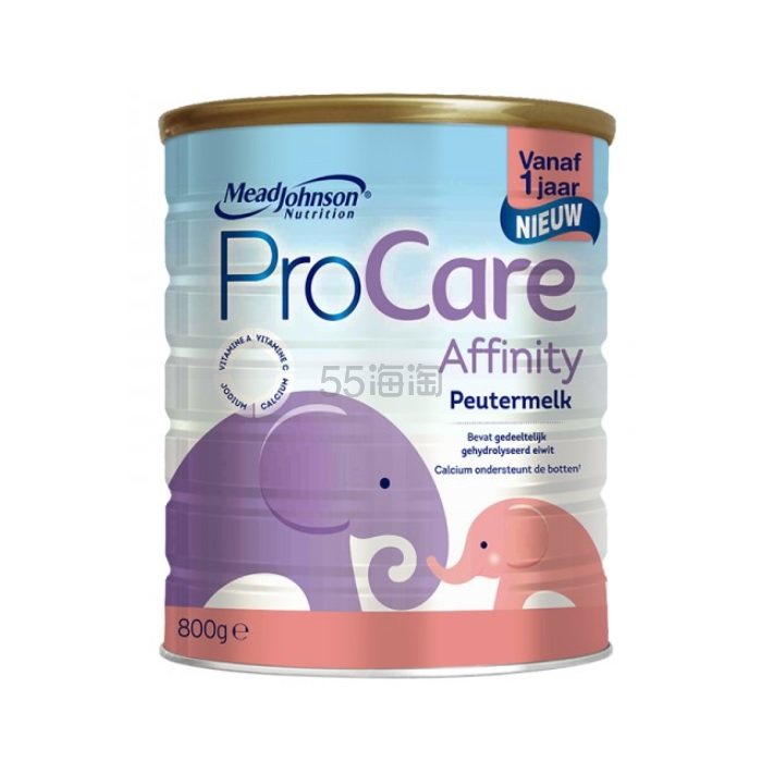 【新品】Meadjohnson 荷兰版美赞臣 PROCARE AFFINITY 婴幼儿配方奶粉 12个月+ 800g