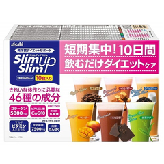 【日亚自营】Asahi 朝日 Slim up Slim 饱腹代餐奶昔 10袋装
