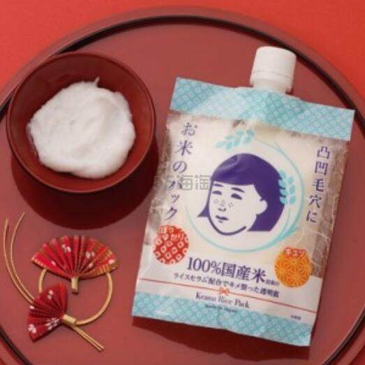 10%返利！【满额*免邮中国】石泽研究所 毛穴抚子 涂抹式大米面膜 170g