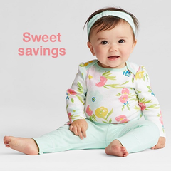 Target：精选宝宝衣物、裹身毯子等