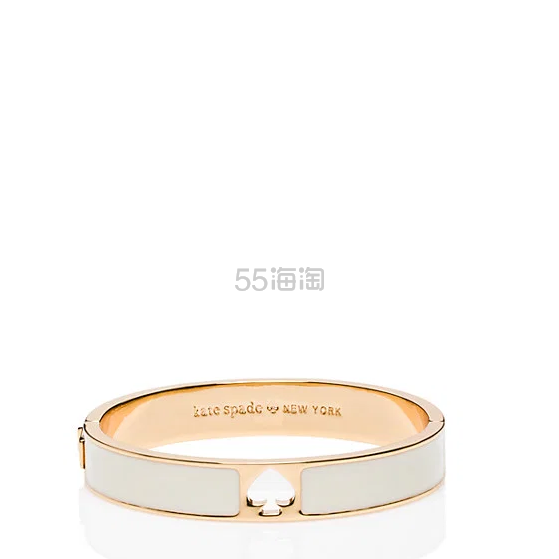 Kate Spade Hole Punch Spade 黑桃镂空手镯