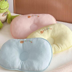 東京西川 日本制 纯棉甜甜圈婴儿睡眠枕 3色 大/小号