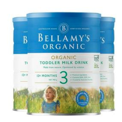 【包邮装】Bellamy's 贝拉米婴幼儿配方奶粉 3段 900g*3罐