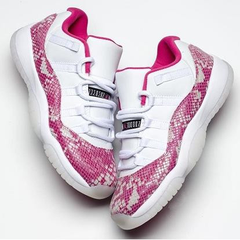【5姐资讯】乔丹 Air Jordan 11 Low 粉蛇 Pink Snakeskin 女子篮球鞋