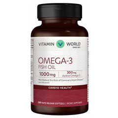 买1送2！Vitamin World 美维仕 Omega-3 *油 1000mg 100粒