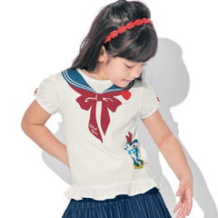 Disney 迪士尼 海军风米妮童装短袖 码全 多款可选