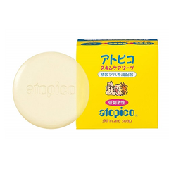 【日亚自营】【加购适用】Atopico 大岛椿 天然茶花油婴儿香皂 80g