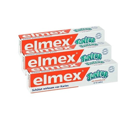 【免邮中国】Elmex 易学德国 Junior 儿童抗龋齿牙膏 75ml