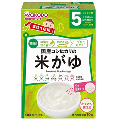 【日亚自营】和光堂 婴儿米粉 宝宝营养辅食米糊 5个月~ 10袋*6盒