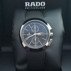 Rado 雷达表 D-Star 帝星系列 银黑色男士自动机械腕表 R15556155