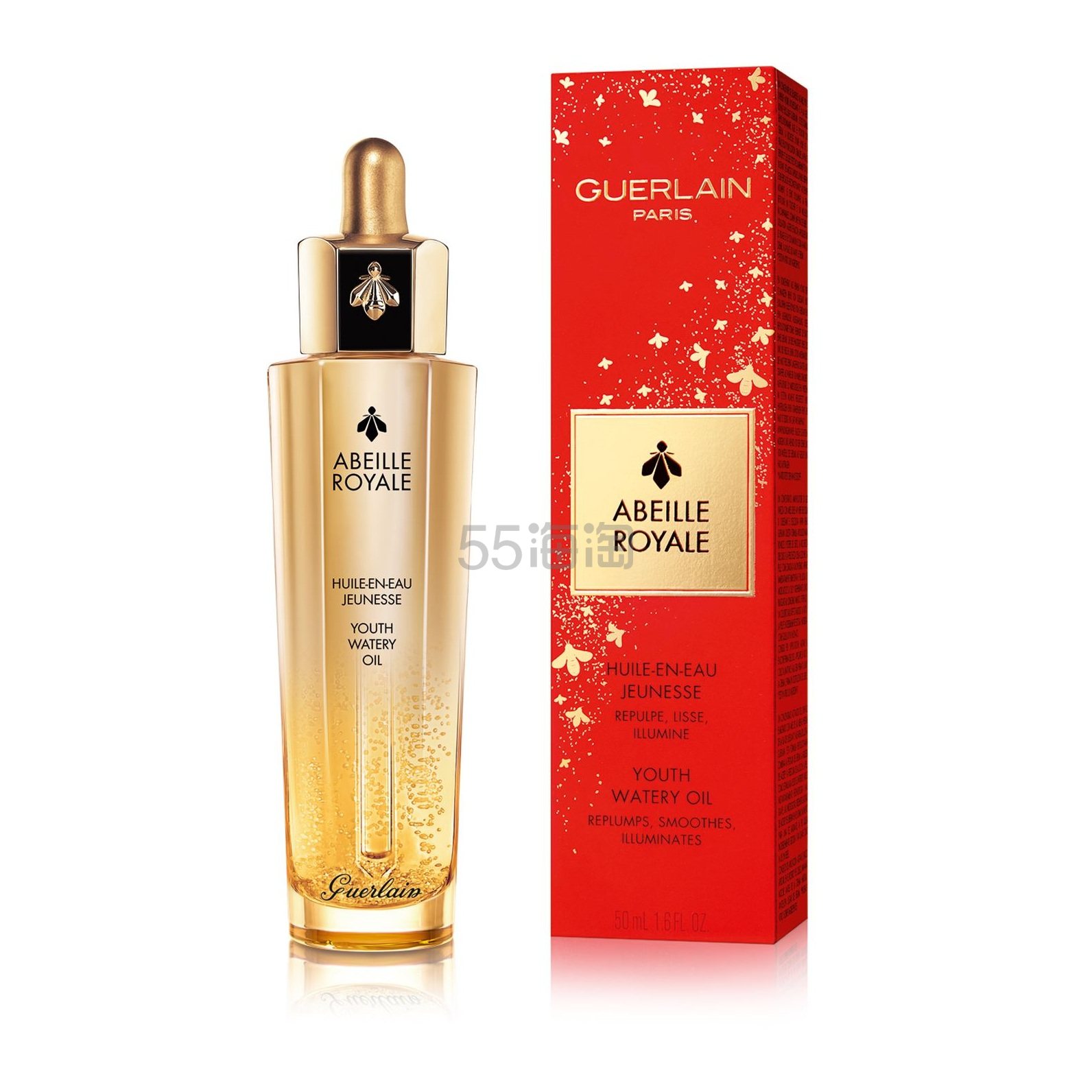 Guerlain 娇兰 红色限量款帝皇蜂姿黄金复原蜜 50ml