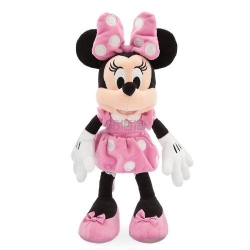 第2件仅3disney迪士尼米妮毛绒公仔小号