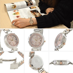 新低！【日亚自营】Citizen 西铁城 女士光动能电波手表 EC1114-51W