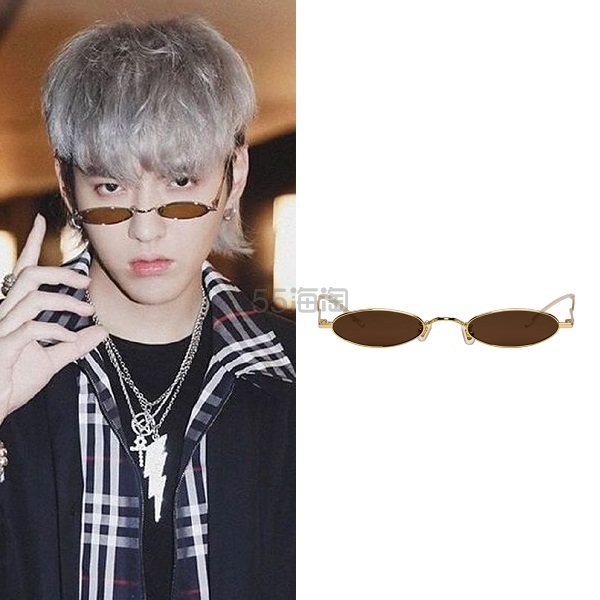 【吴亦凡同款】Gentle Monster 金棕色 Vector 墨镜