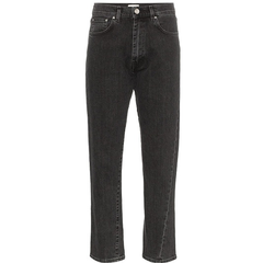 TOTEME Original slim fit cropped jeans 黑色牛仔裤