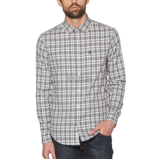 Original Penguin Jaspe 格纹男士衬衫