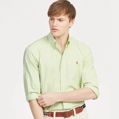Ralph Lauren Slim Fit Striped Oxford Shirt 条纹牛津衬衫