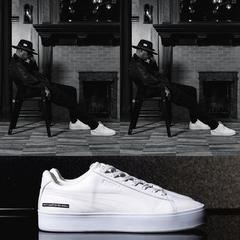 PUMA x Black Scale 联名合作款 Court Platform 白色松糕鞋 365918-02