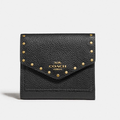 Coach Small Wallet With Rivets 铆钉装饰小钱包