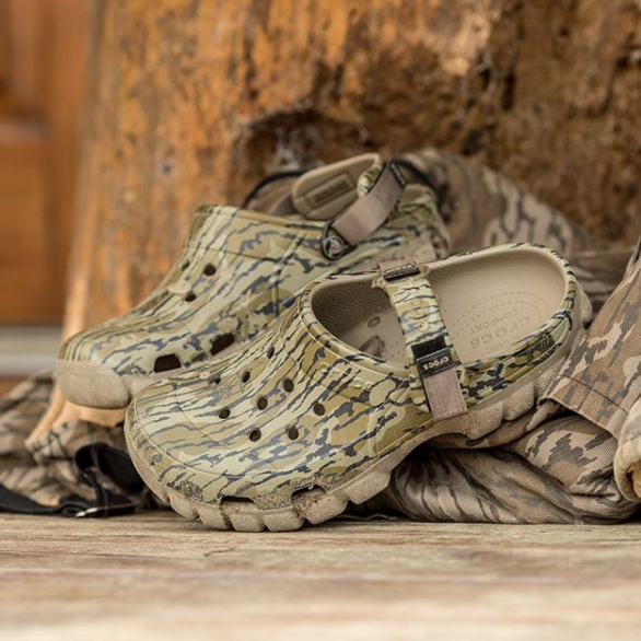 Crocs 卡骆驰 Swiftwater Realtree Max-5 Deck 迷彩洞洞鞋