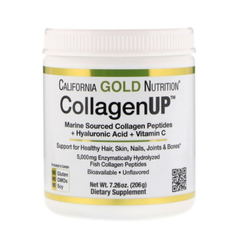 【试用价】3件0税免邮！California Gold Nutrition Collagen UP 胶原蛋白原味 206g