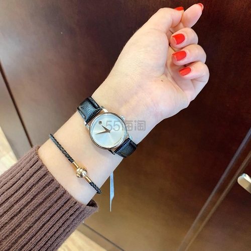 好价回归！Movado 摩凡陀 Museum 博物馆系列 女士时装腕表 2100003