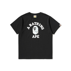 【*相当于8.6折】A BATHING APE 猿人头迷彩印花T恤